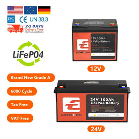 1kWh 2kWh 5kWh Solar Battery Lithium Ion Iron Phosphate Batteries 12V 200Ah 150Ah 100Ah 50Ah LiFePO4 Battery Pack