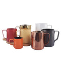 Mingkai Hot Selling Modern 304 Stainless Steel 350ml Milk Coffee Pitcher CE/EU Certified Sustainable Restaurant Bar Latte Set