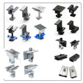 Solar Clamp Solar Mounting Bracket Solar Panel Mounting Clamp for Solar Panel Roof Installation Clamp  Solar Panel Accessories