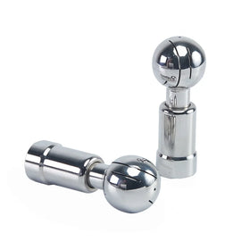 Sanitary Stainless Steel Rolling Cleaning Ball with NPT Female Connection 360 Degree Spraying Ball