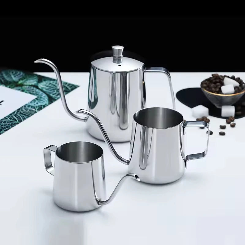 350ml 600ml Pour Over Kettle Gooseneck Kettle Long Narrow Hand Drip Coffee Kettle