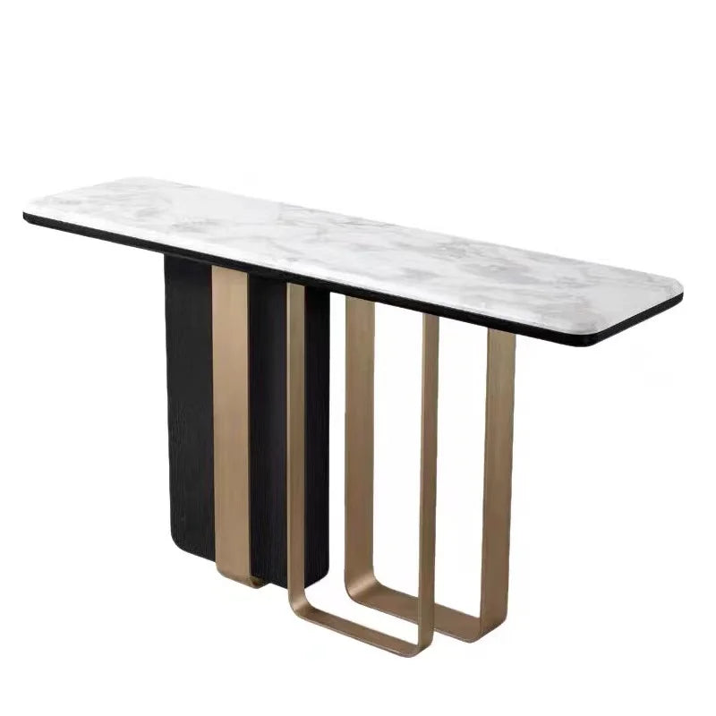 Luxury Modern Designs Console Table Mirror Marble Console Table Living Room Furniture MegaBDM