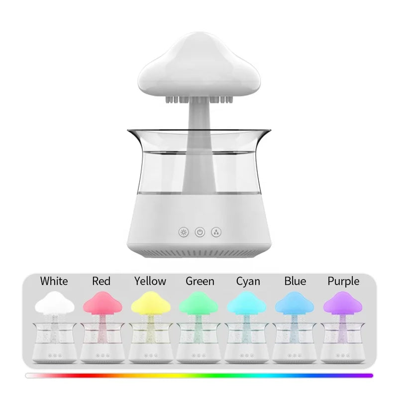 New Design Night Light Aromatherapy Aroma Essential Oil Diffuser Rain Cloud Humidifier