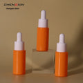 Customized High Color Value Skin Care Cream Essence Bottle Flat Shoulder 10ml Macaroon Thickened Glass 20ml 30ml 50ml Hair