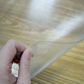 Table Protector Odorless PVC Transparent Waterproof Table Cloth 1.5mm Oilcloth