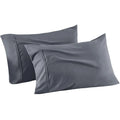 Wholesale Solid Cooling Breathable Bedding Bamboo Pillow Case Ultra Soft Viscose Bamboo Pillow Case for Hot Sleepers