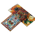 Windows Decorative Structure Stained Glass Colored Glass Use From Vintage Church Buildings Solid for Outdoor Decoration Flat