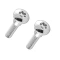OEM 304 Stainless Steel Security Torx Screws Tamper-Proof Pin-in-Star Pan Head Bolts for TV Mounts & Electronics