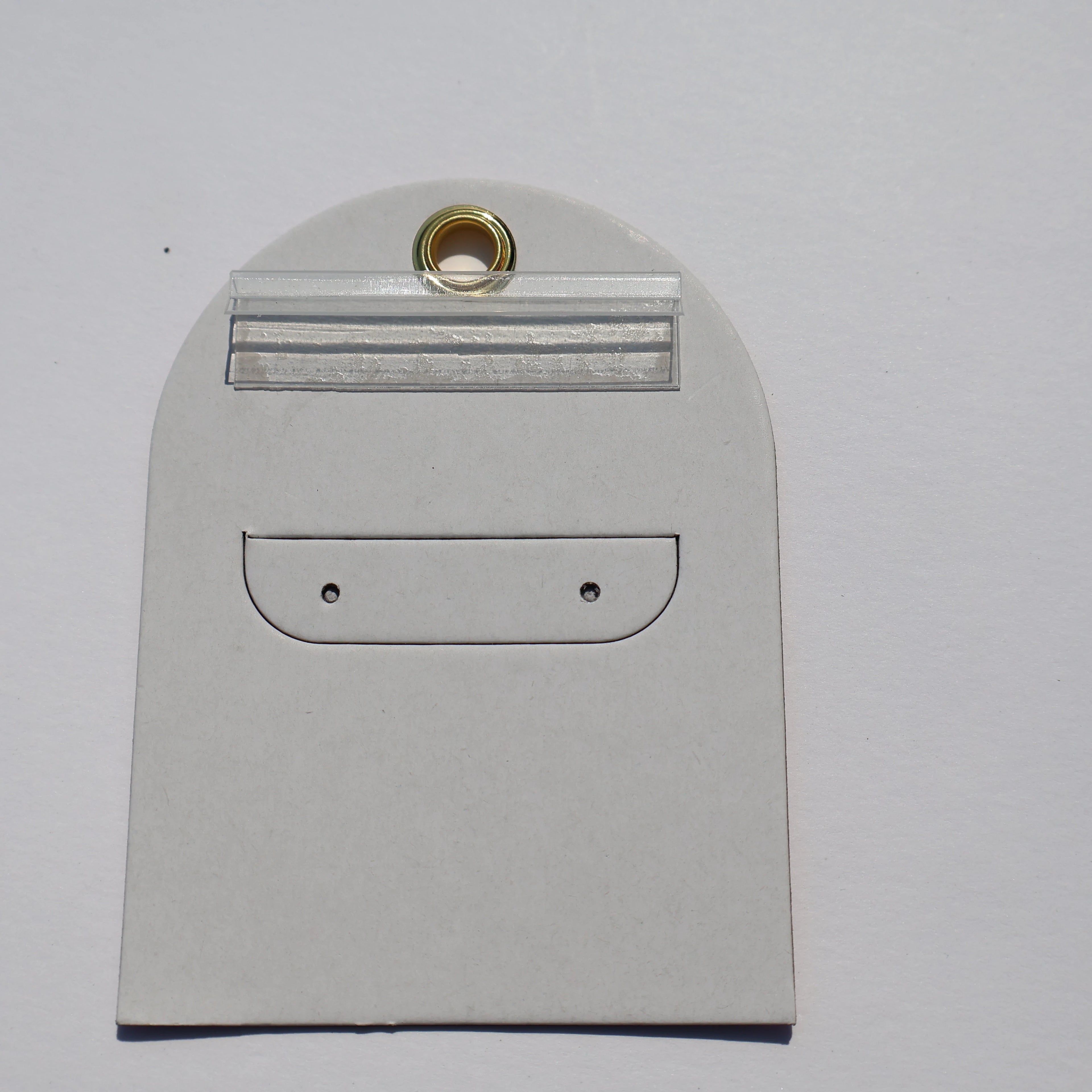 Luxury Textured Jewelry Card with Gold Stamping Premium Container for Display and Storage