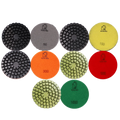 4 Inch 8 mm Thickness Diamond Wet Use and Dry Use Polishing Pads for Concrete Floor