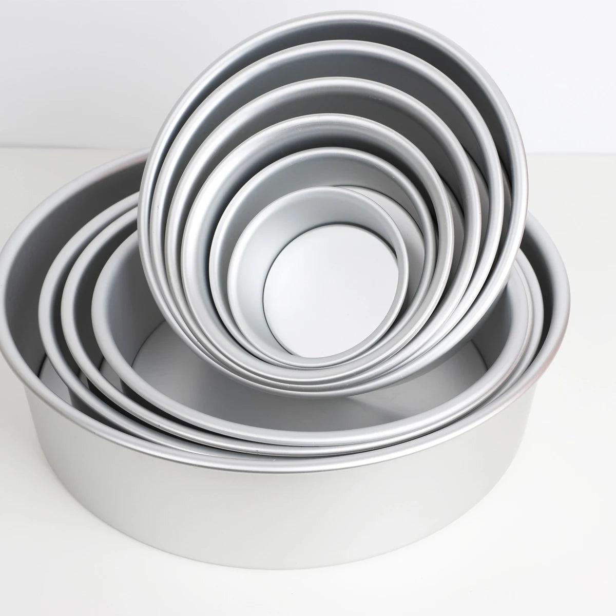 11 Inch Cake Mold Fixed Bottom Movable Bottom Round Baking Pan Aluminum Baking Utensils Processing Customized OEM