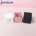 Custom Logo Luxury Container Black Thick Empty Matte Glass Candle Jars with Lid and Boxes Packaging 10oz