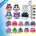 Wholesale Unisex Flip Face Changing Game Stuffed Plush Unicorn Toys Cute Among Animals Panda Animal Dolls