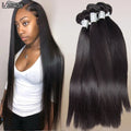 Lemoda 10A Grade Bundles 100% Brazilian Virgin Cuticle Aligned Human Hair Bundles Double Drawn Hair Weave Human Hair Extension