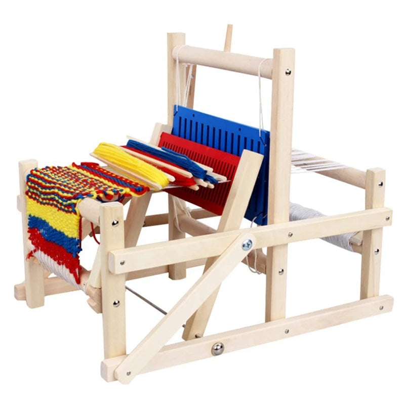 Wholesale Mini DIY Wooden Carpet Loom Traditional Hand Weaving Toy for Educational Toy