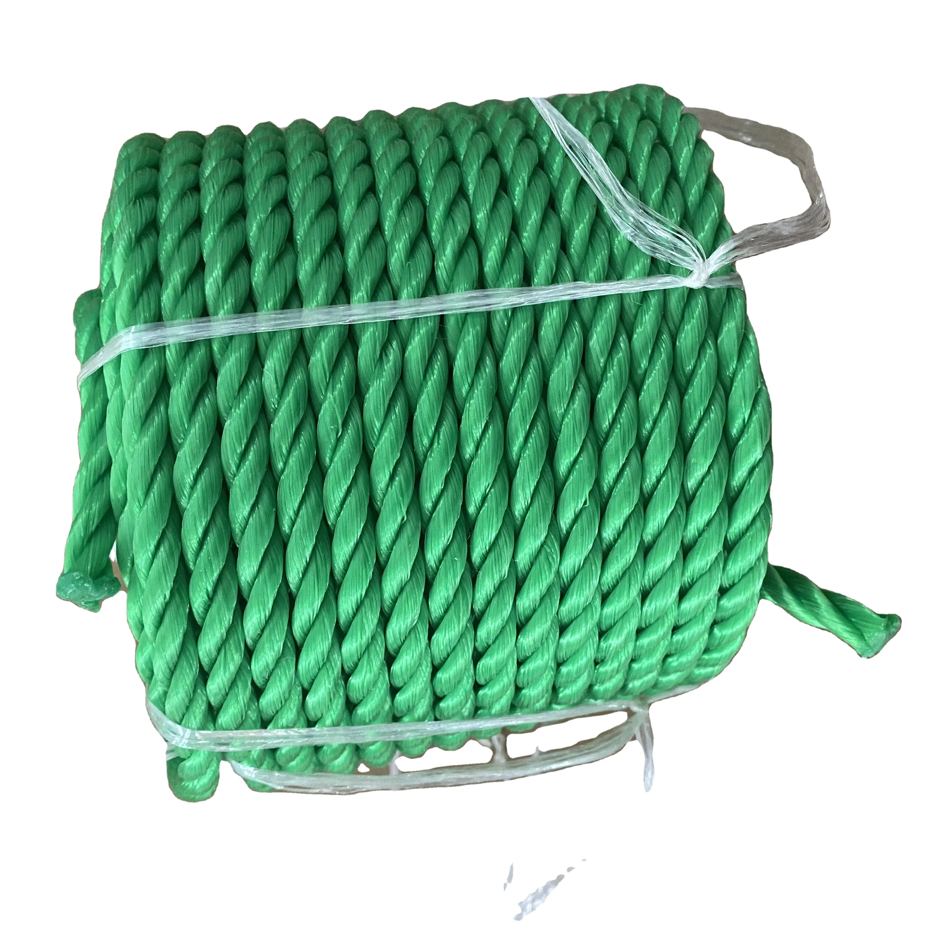 3 Strands PP Twist Rope Diameter 1-30mm for Fishing Marine Use Packed in Coil-huarui Brand