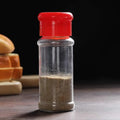 100 Ml PET Spice Jar Plastic Flip Cap Seasoning Plastic Shaker Bottle with Flip Lid