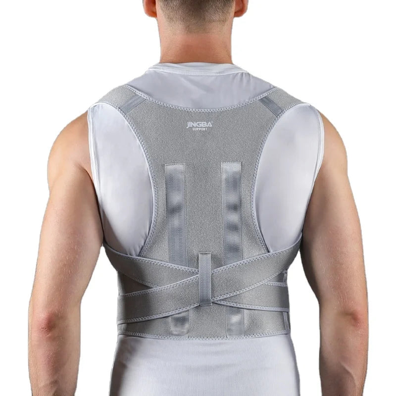 JINGBA Wholesale Best Sell Unisex Breathable Back Support Straightener Pain Relief From Lumbar Neck Shoulder Clavicle Back