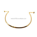 Factory Supply Bag Accessories 200mm Large Metal Gold Handbag Handle