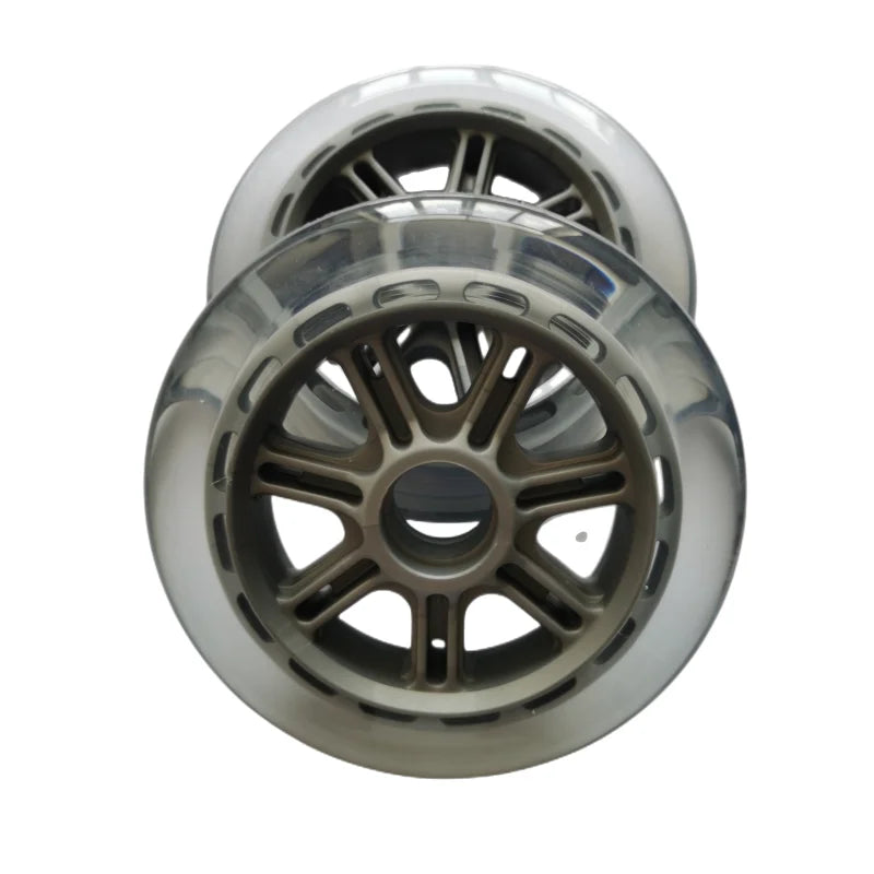 Custom 125mm X 120mm 70mm Inline Skate Wheels for Kids Flash Roller Wheel for Outdoor Children's Electric Scooter Accessories