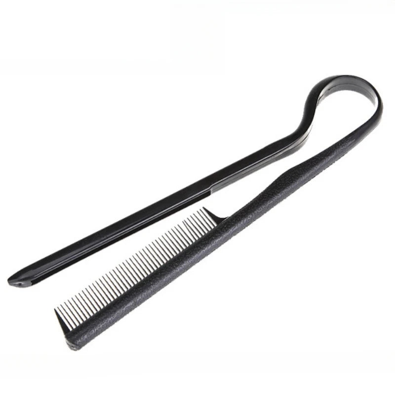 1PC Useful Hair Straighten Salon Comb Hairdressing Smooth Tool Hold Tongs Hair Styling Tools for Women Hair Brush Straightener