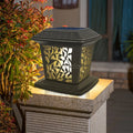Waterproof IP 65 Solar Gatepost Garden Light with LED Light Source for Garden Gate Corridor Decorative Lighting