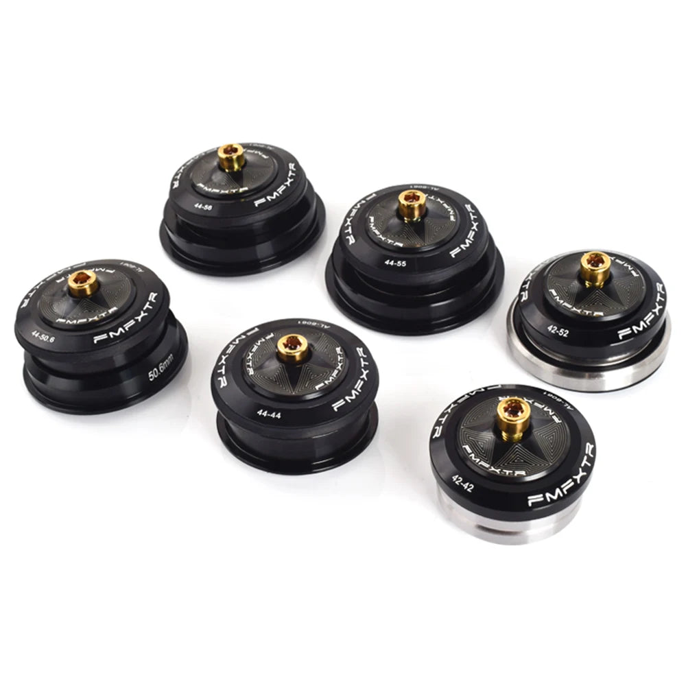 Mountain Bike Headset MTB Bicycle 42/44/50.6/55/56 Pelin Bearing Bowl Set 1.5T Straight Spinal canal Front Fork CNC Parts