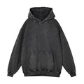 Custom logo Heavyweight 420G Retro Batik Do Old Hooded Sweatshirt Acid Washed Sweatshirt New for Men and Women