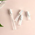 2ml 3ml 5ml 10ml Empty Round Clear Test Perfume Bottle Spray Bottle Cosmetic Glass Perfume Bottle