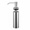 Convenient Manual Liquid Soap Dispenser 304 Stainless Steel ABS Pump for Kitchen and Hotel Foam Soap Dispenser Bottle