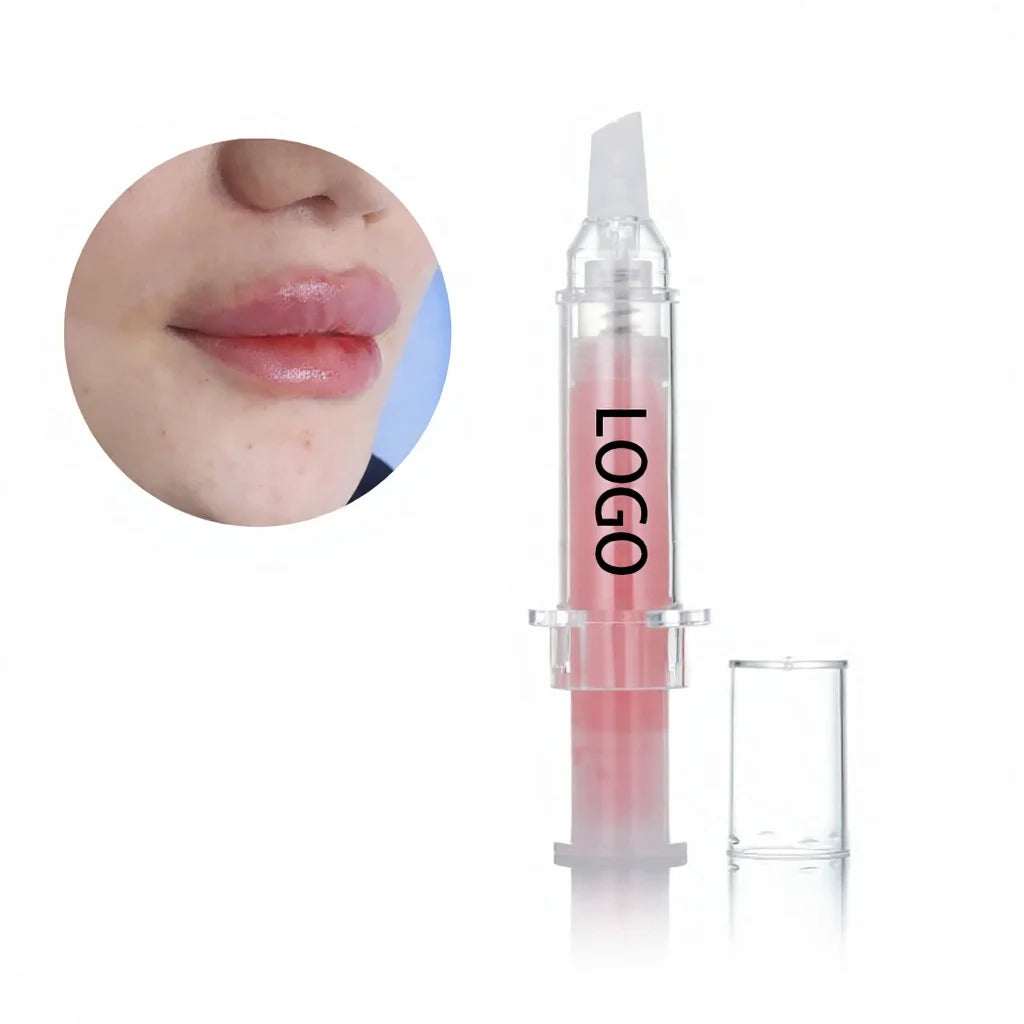 Magic Pout Soft Instant Natural Lip Filler Syringe Lip Plumper Gloss Custom Logo