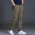 Custom Men's Vintage Wide Leg Multi Pockets Baggy Jogger Utility Tactical Windbreaker Cargo Pants Manufacturer