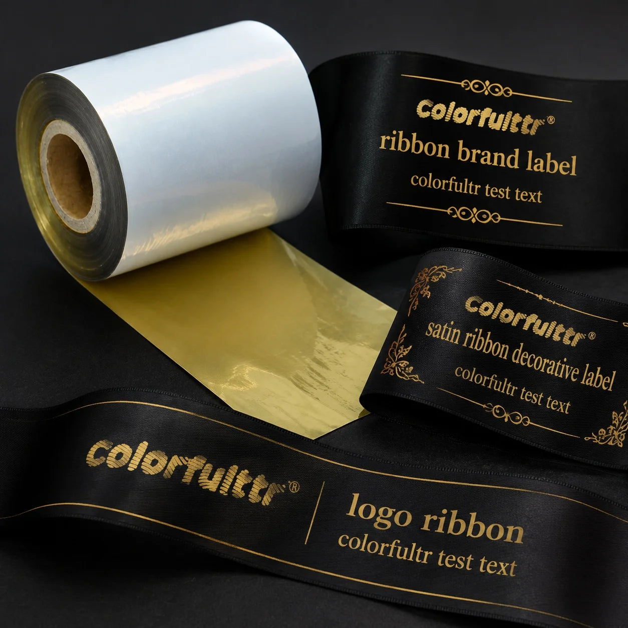 Gold Wax Resin Thermal Heat Transfer Ribbon for Argox 214 Plus Label Printer-Compatible