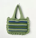 2023 Women's Hot Style Crochet Knitted Tote Shopping Bag Wholesale Open Closure Type