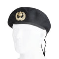 Custom Beret Cap with 100% Wool Velvet Fabric Four Seasons Unisex Adult Outdoor Use