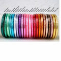 New Arrival Handmade Buddhists Gold Filled Foil Silicon Bangle Bracelet Colorful Shiny Jelly Bangle Bracelets Bouddhistes
