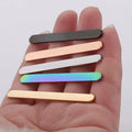 Stainless Steel Ring Mirror Smooth Stainless Steel Strip 5mm DIY Open Ring Bar J