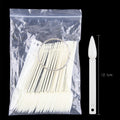 Trapezoid/Round Full Cover Designs Clear/Natural Color Nail Art Tips Artificial Nail Tips Acrylic Display Tips