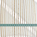 Multiple Styles Wholesale 18K Gold Plated Stainless Steel Jewelry Rope Wheat Chain Choker Fashion Women Men Cuban Chain Necklace