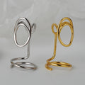 ICEBELA Jewelry Handmade S925 Sterling Silver Geometric Ring Female Ins Style Opening Line Fingertip Ring
