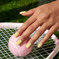 BTARTBOX Soft Gel Yellow Press on Nails Bulk Summer Wholesale Premium Quality Short Square Plain Stick on Fake False Nails