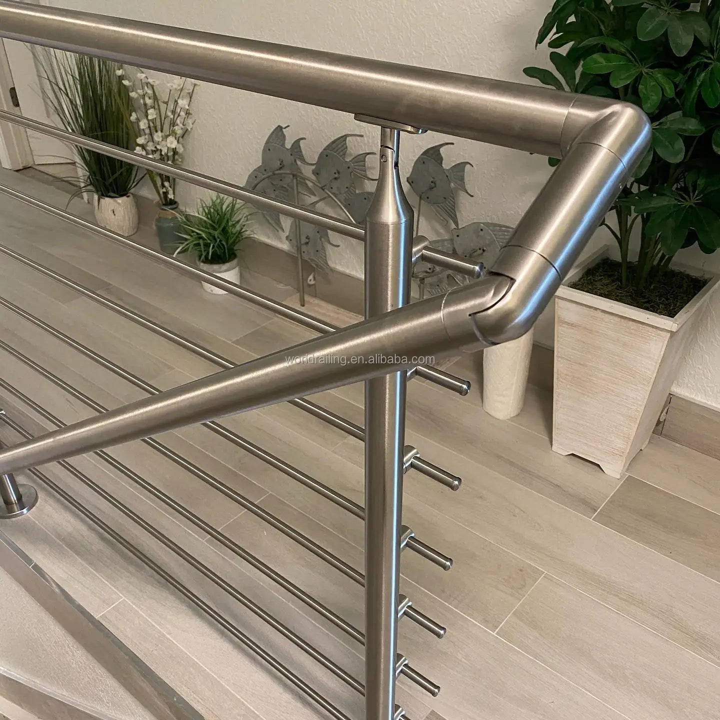 YL METAL Modern Stainless Steel Outdoor Balustrade Deck Rod Railing Balcony