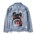Custom Men's Self-cultivation Street Windbreaker Lapel Windbreaker Jacket Beggar Outfit Hip-hop Cowboy Single Button Jacket
