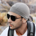 GOLOVEJOY XMZ187 Wholesale Customized Factory Beanie Hat Ice Silk Fabric Cooling Quick Dry Outdoor Sports Beanie Hat for Unisex