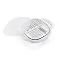 Creative 3-in-1 Stainless Steel Eco-friendly Durable Kitchen Gadget Multifunction Vegetable Cheese Grater Salad Use Manual