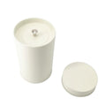 D75x120mm RTS Airtight Round Food Grade White Tea Tin with Double Lids