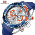 2022 MINI FOCUS 0426 Men Watches Fashion Silicone Chronograph Wristwatch Waterproof Luminous Sport Watch Quartz Clock Relogio