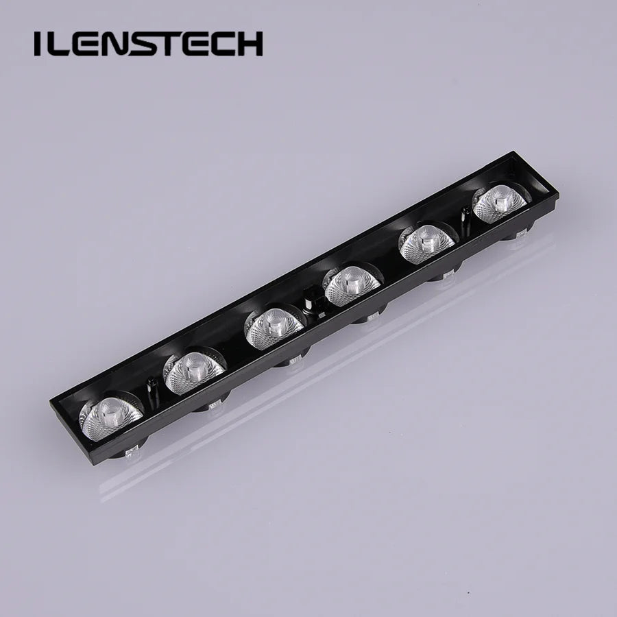 25 Degree Spotlight Lens 6 in 1 Lens Array for 3535 Led