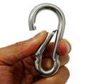 DIN 5299 Factory Wholesale M4*40 M5*50 M6*60 Stainless Steel Key Chain Hook Climbing Clips Spring Snap Hook Carabiners
