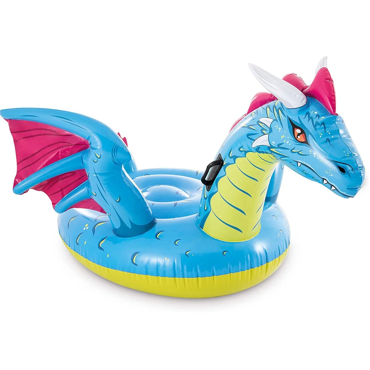Intex 57563 Inflatable Animal Printed Floating Mat Inflatable Dragon Ride-on